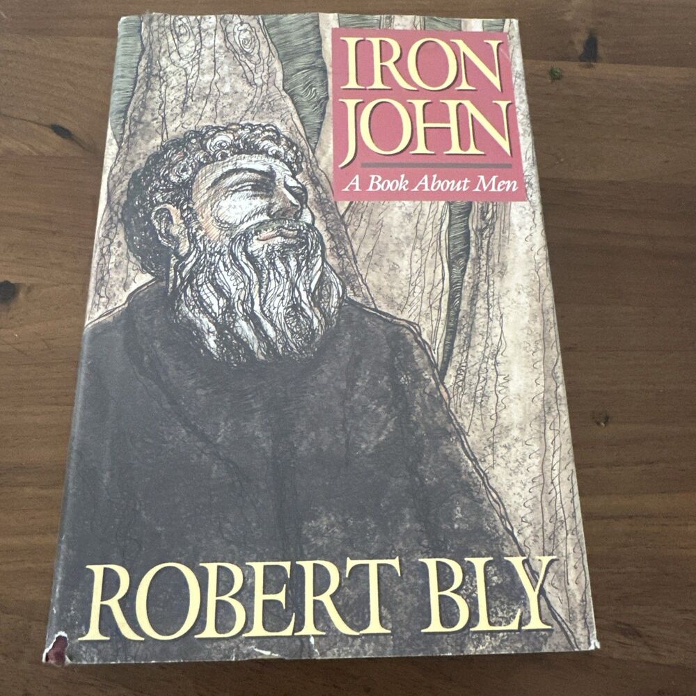 5 for $30 - Iron John: A Book About Men Hardcover By Bly Robert VERY GOOD